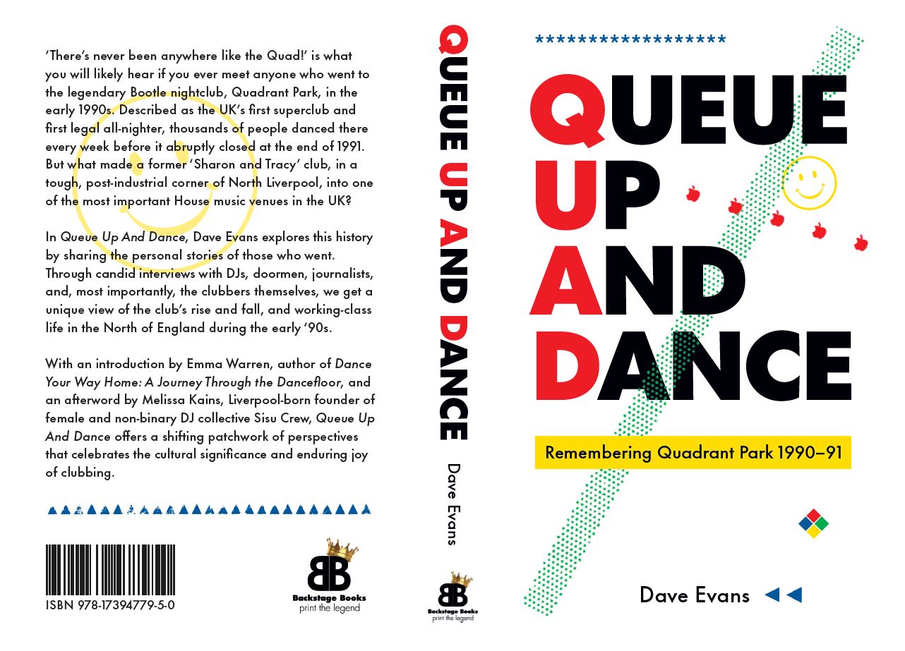 Queue Up and Dance - full cover spread