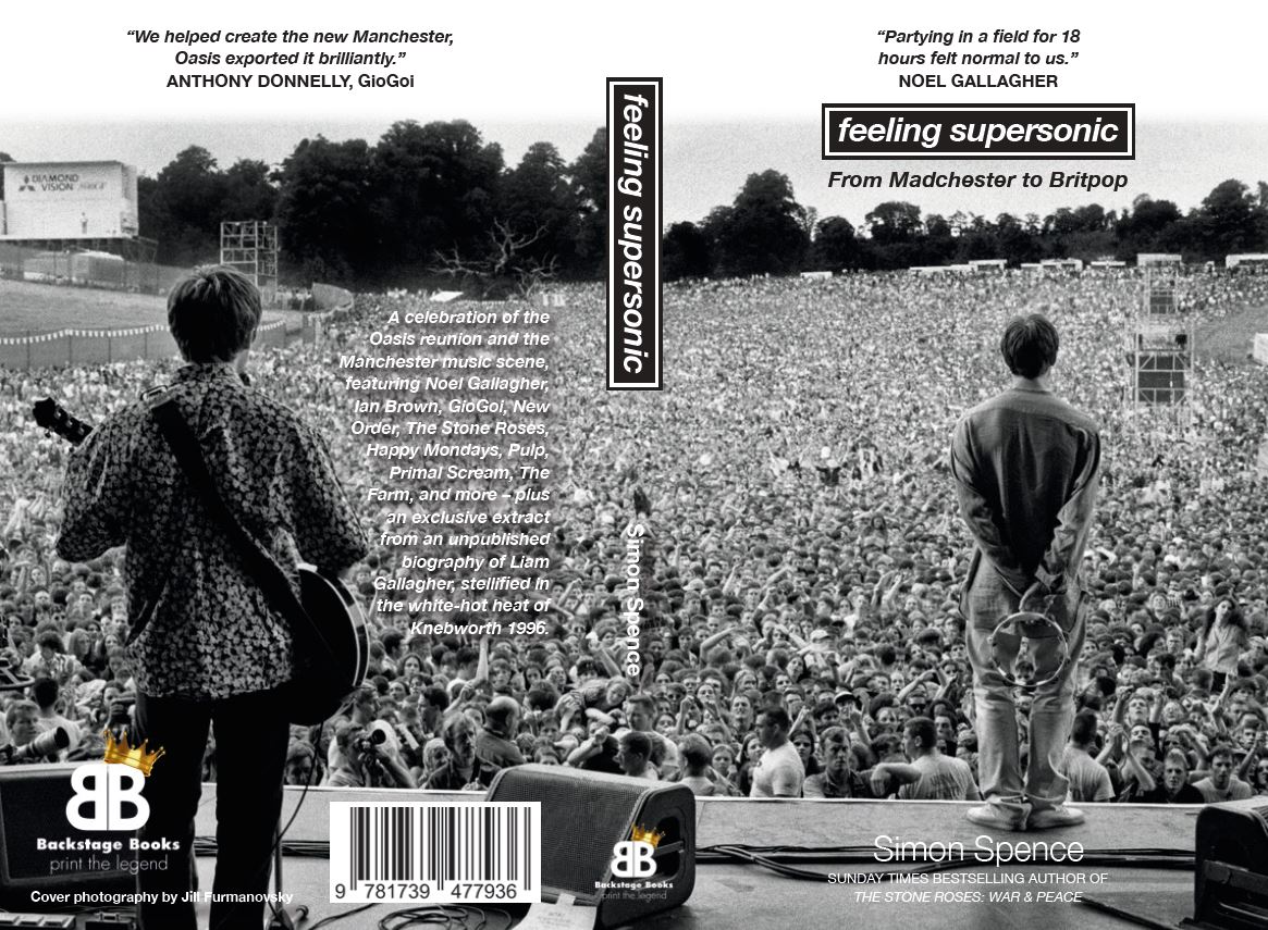 Feeling Supersonic - full cover spread, crowd cover